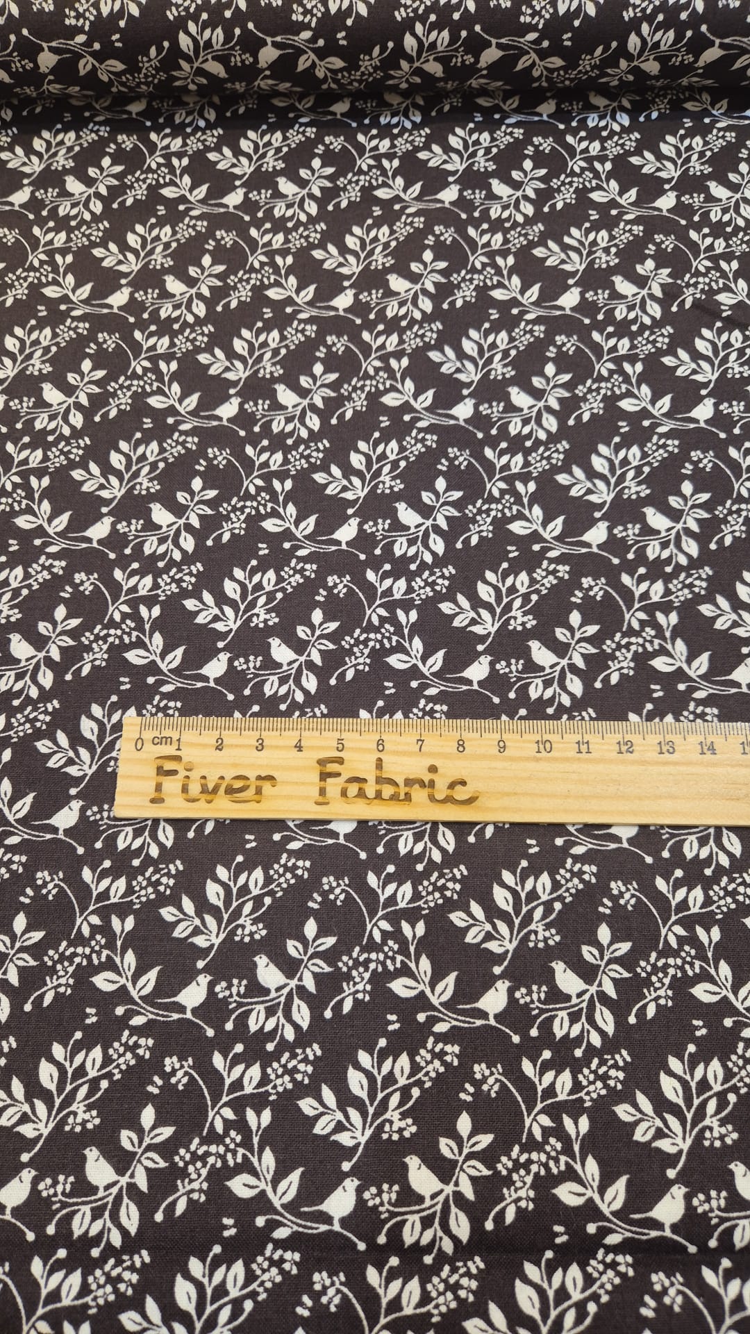 100% cotton Birds and Flowers