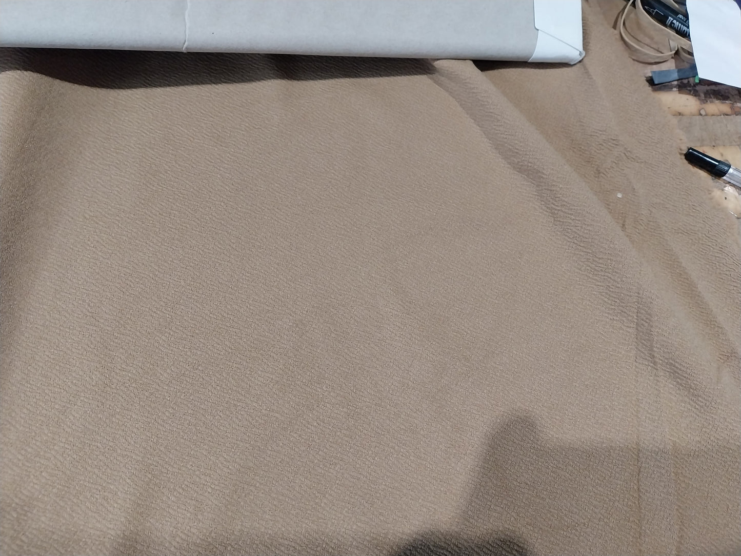 Textured Stretch - Silvery Grey