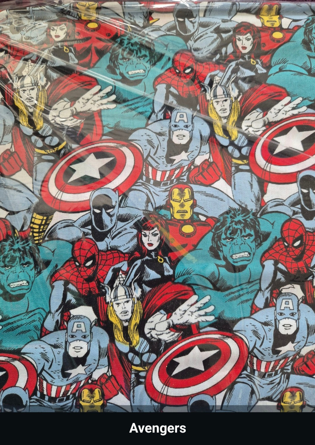 100% cotton Avengers