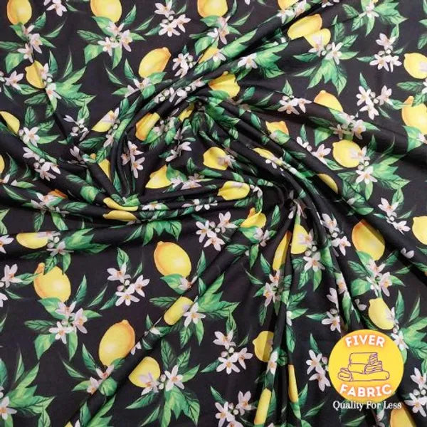lemon poly jersey