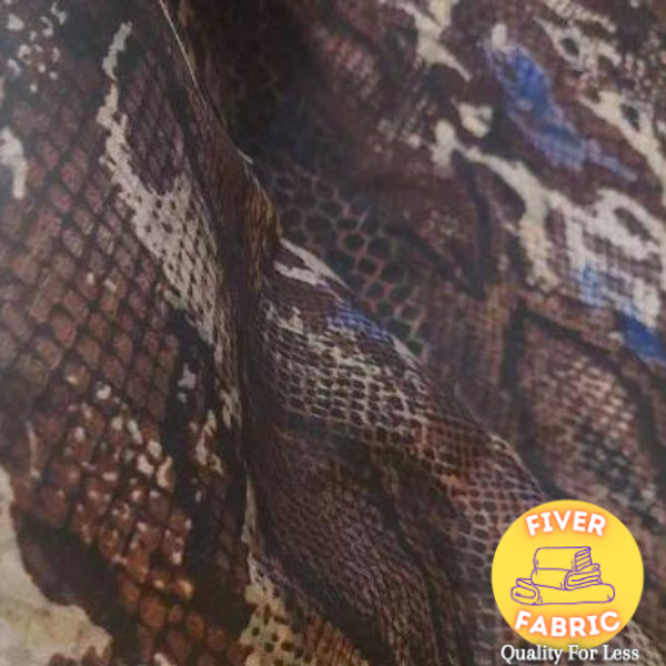Snakeskin print