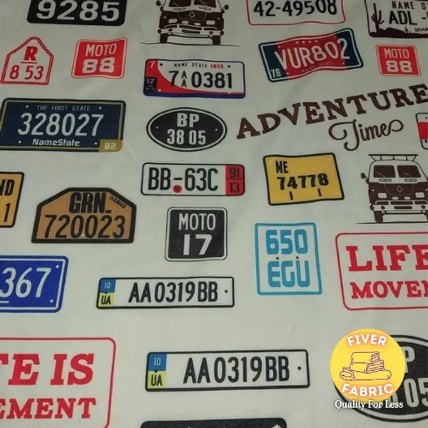USA Car Plates