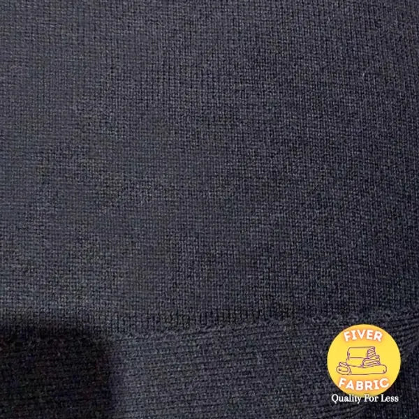 Thick Knitted Black
