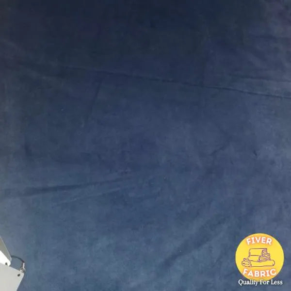 Soft dark blue upholstery