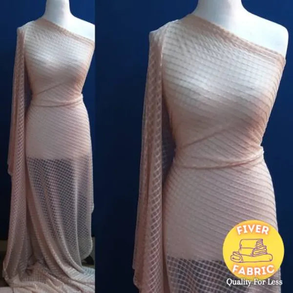Cream mesh