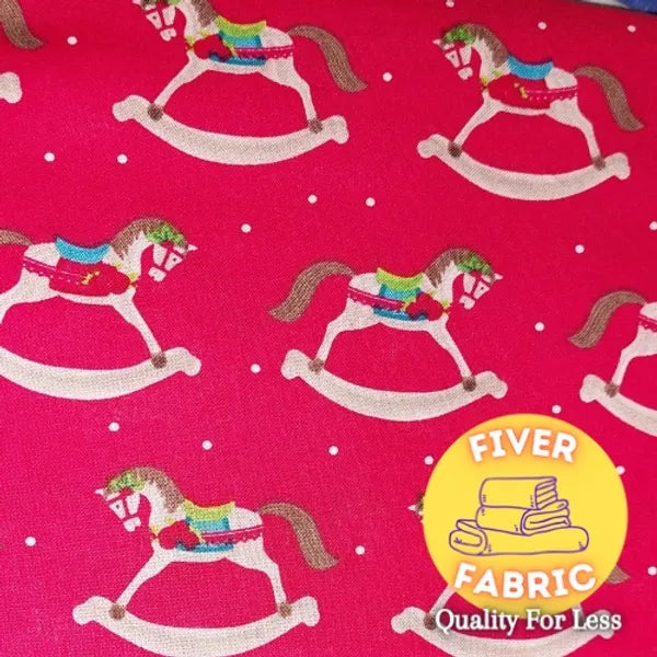 Rocking horse cotton