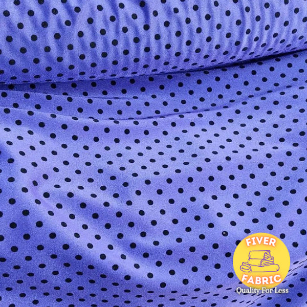 Purple Spot Lycra