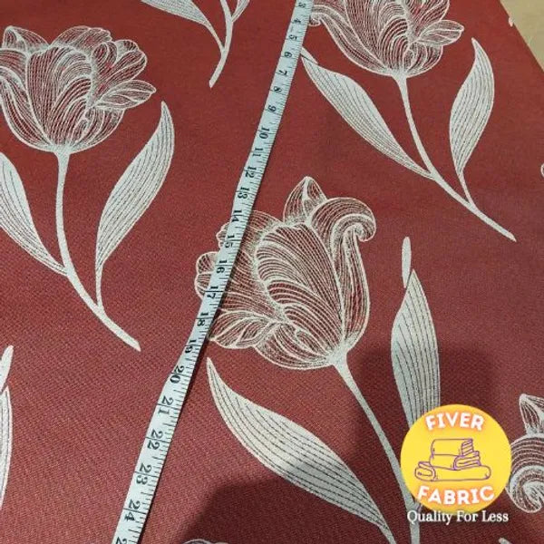 Beautiful flower upholstery