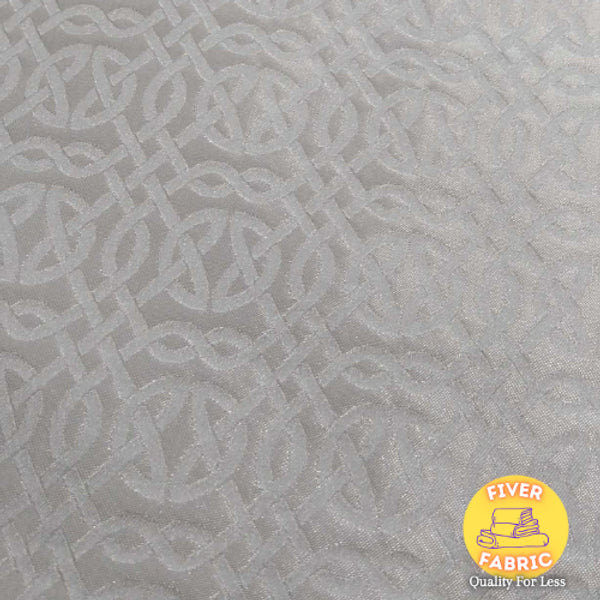 white brocade