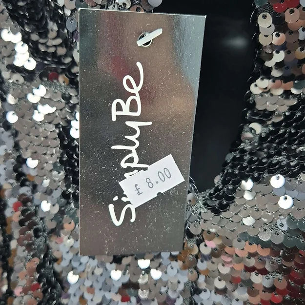 Simply Be Sequin Dress size 16