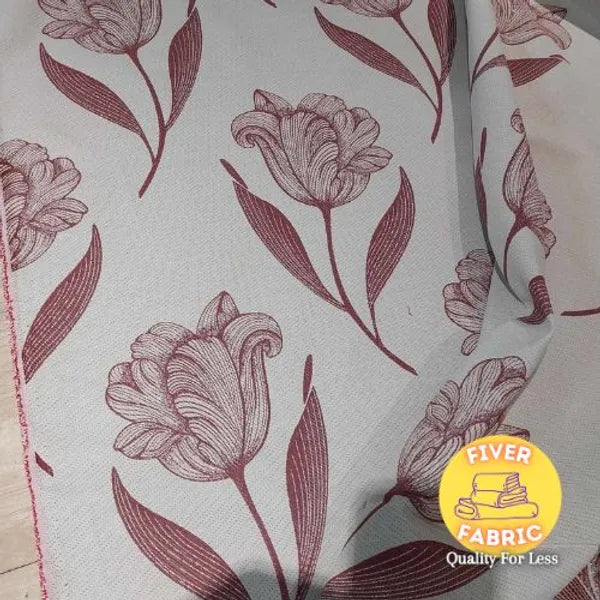 Beautiful flower upholstery