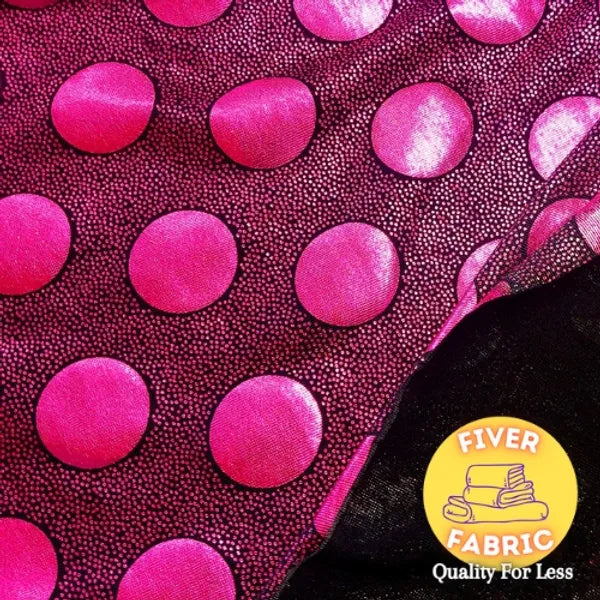 Pink spot lycra