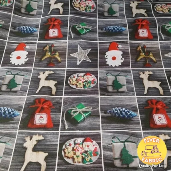 Ornamental Christmas Canvas