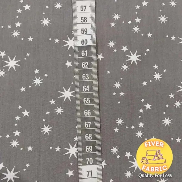Stars on grey