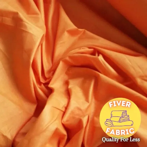 100% Cotton - Orange