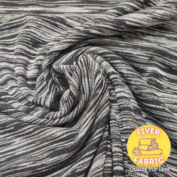 Dark marl knit Jersey