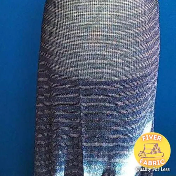 Sparkle stripey mesh