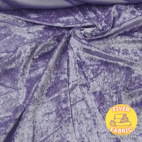 Crushed Velvet - Lavender