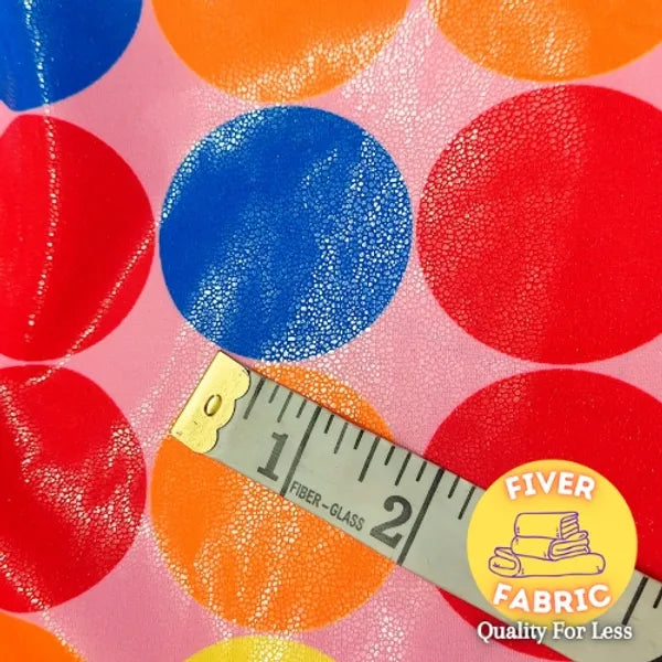 Multi spot foil lycra