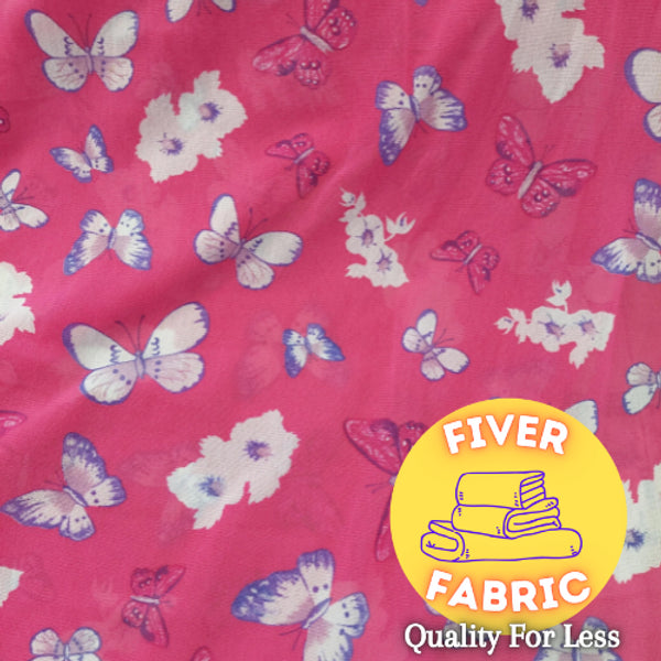 Butterfly stretch mesh