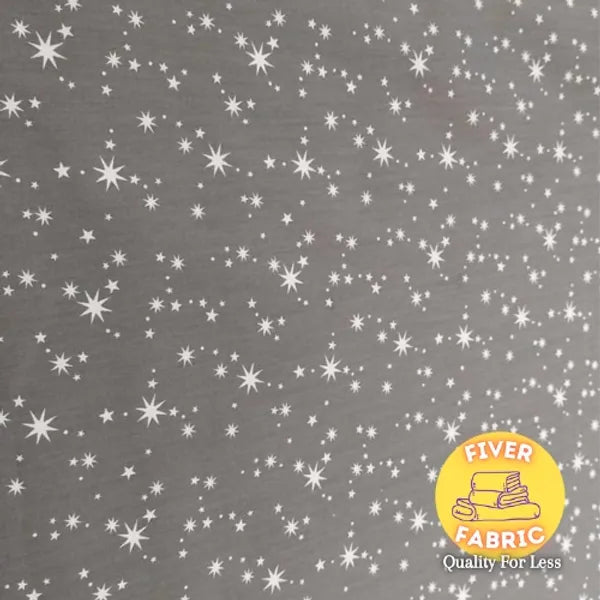 Stars on grey
