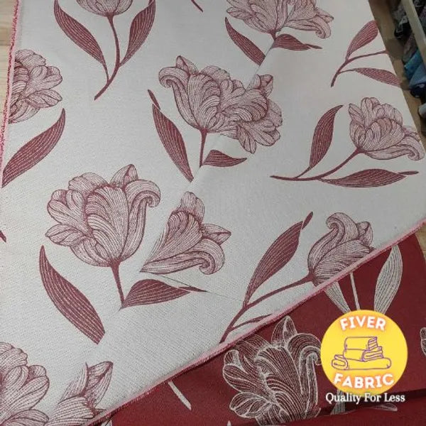 Beautiful flower upholstery