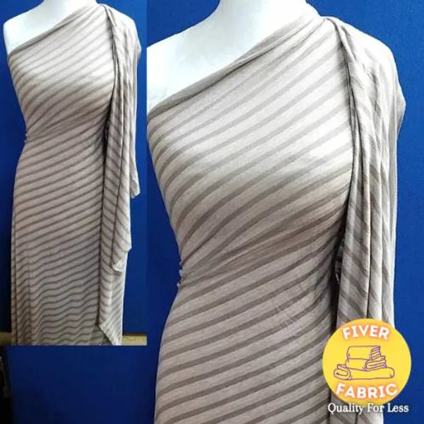 Brown stripped jersey