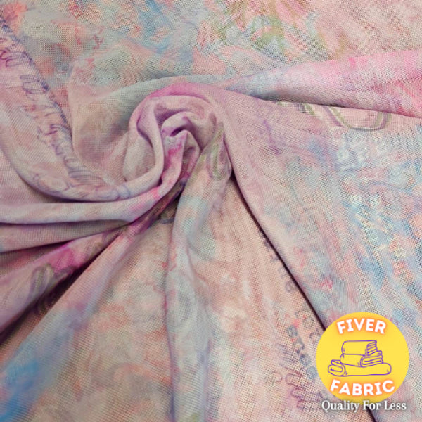 Cest La Vie stretch Mesh