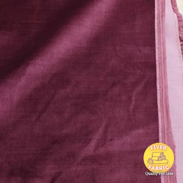 Soft burgundy upholstery