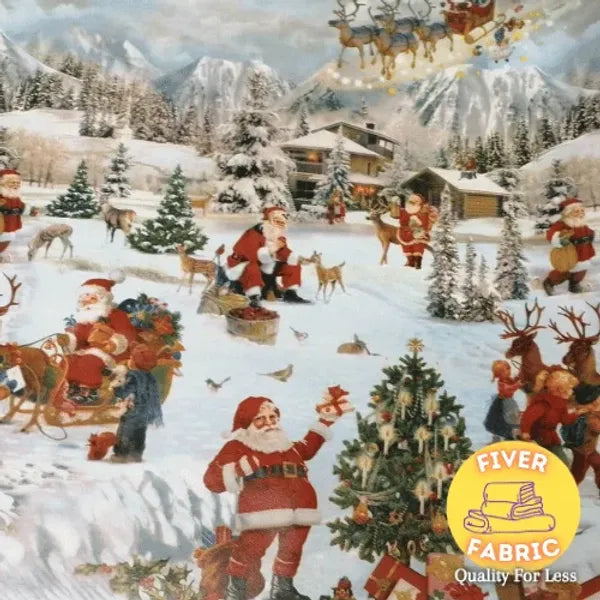 PVC - Winter Wonderland Santa