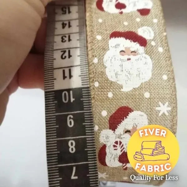Santa faces 1.5inch wide