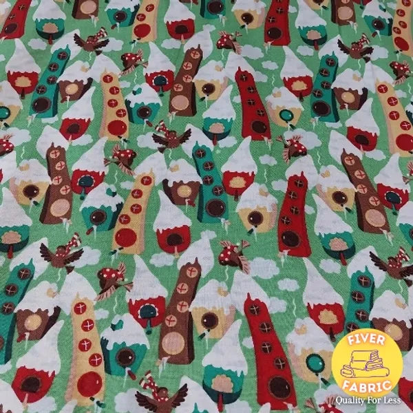 Robins Snow House Cotton