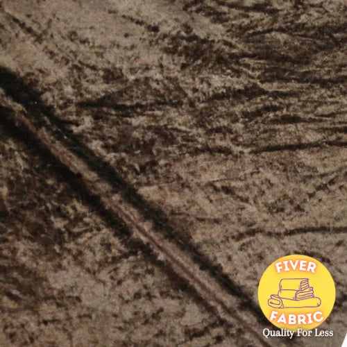 Crushed Velvet - Brown