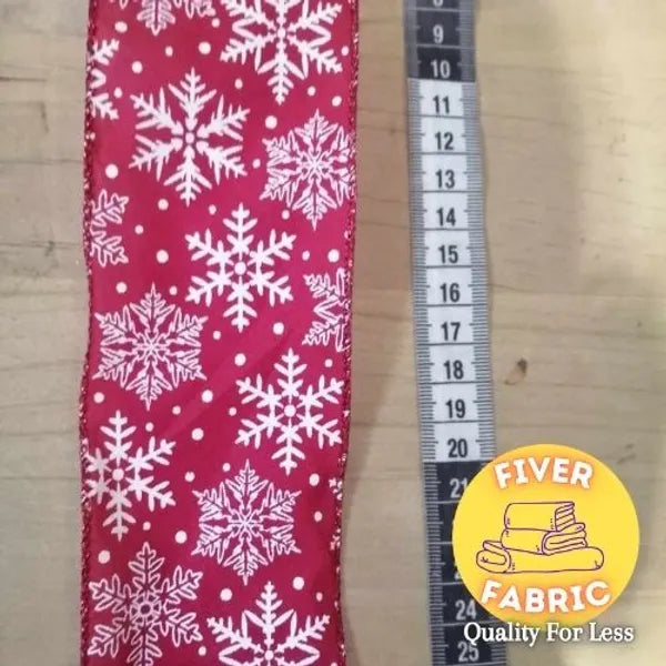 Snowflake ribbon