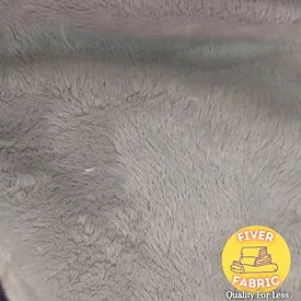 Light Grey Minky Fleece