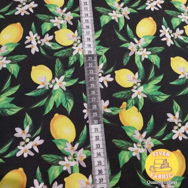 lemon poly jersey