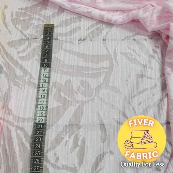 Pink sheer jersey