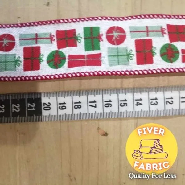 Presents ribbon 1.5inch wide