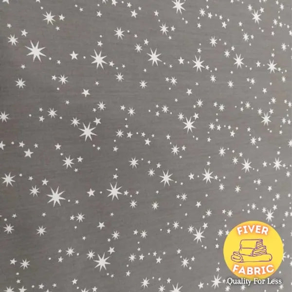 Stars on grey