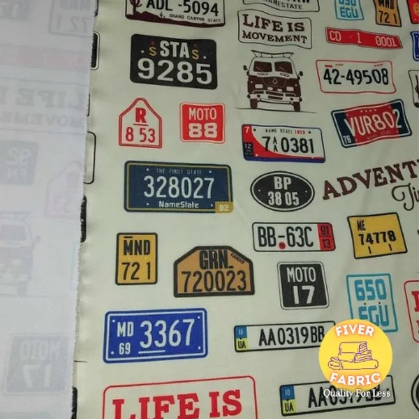 USA Car Plates