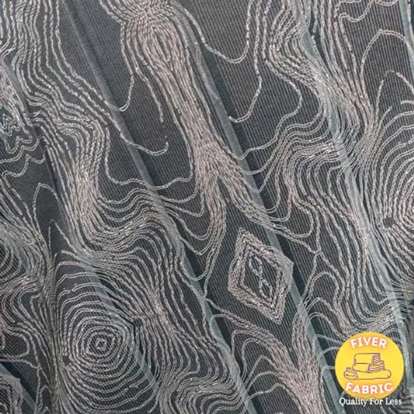 Swirl yourself ribbed jersey