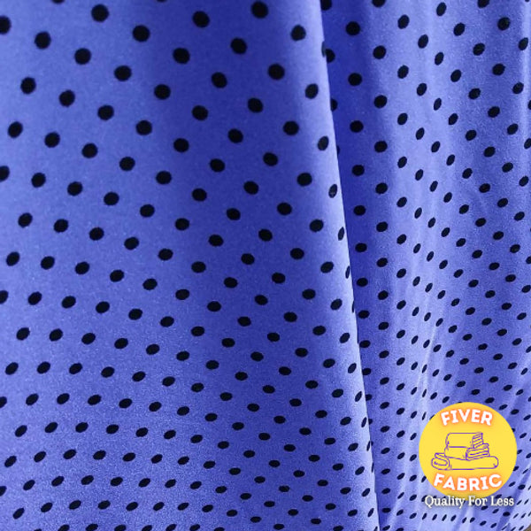 Purple Spot Lycra