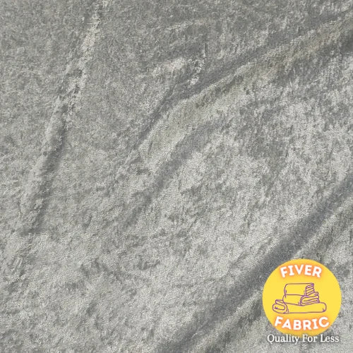 Crushed Velvet - Silver