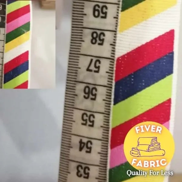 Diaganol stripe ribbon