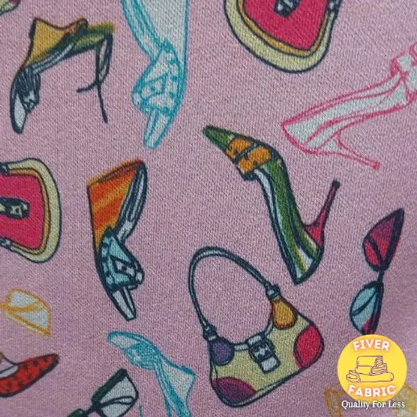 Ladies night out double knit jersey