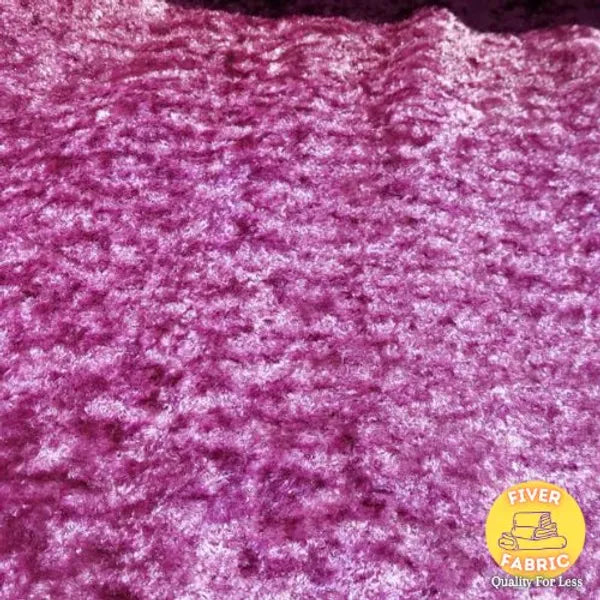 Purple/ pinky velvet