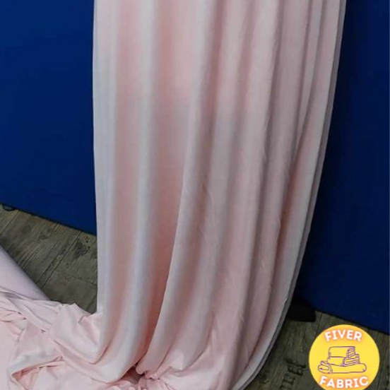 stunning pink cotton jersey