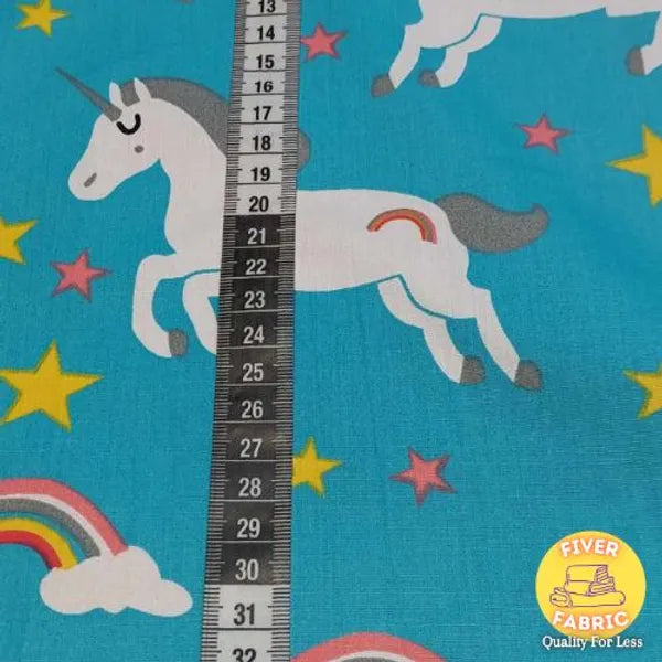 Unicorn 100%  cotton