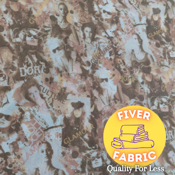 Faces Stretch Net/Mesh