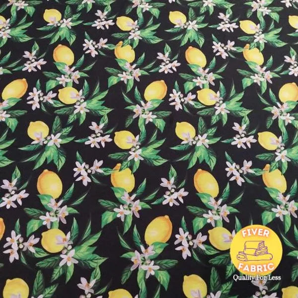 lemon poly jersey